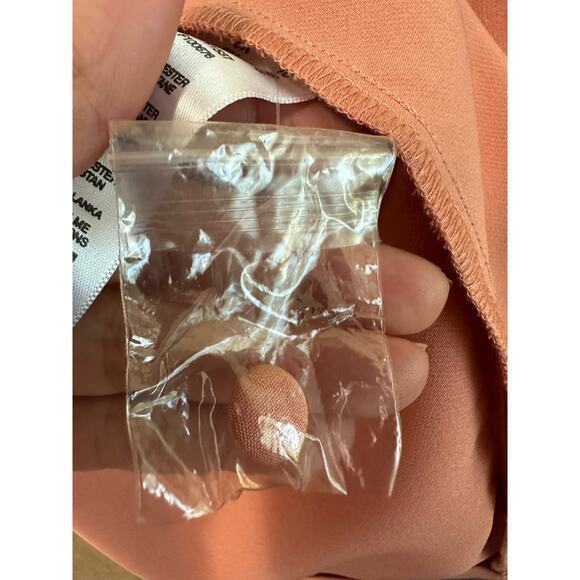 Asos melon short sleeves front pleated midi dress size 6 - Picture 6 of 16